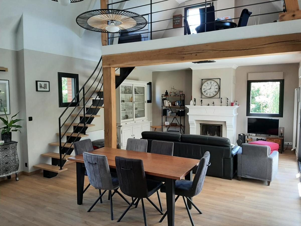 Le Refuge Du Hibou Bed and Breakfast Beaurains Exteriör bild